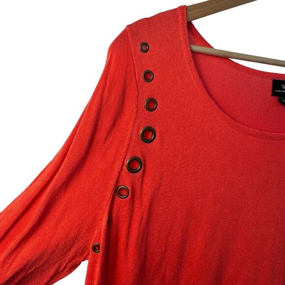 Worthington Two Toned Pink XL Sweater - Picture 2 of 6